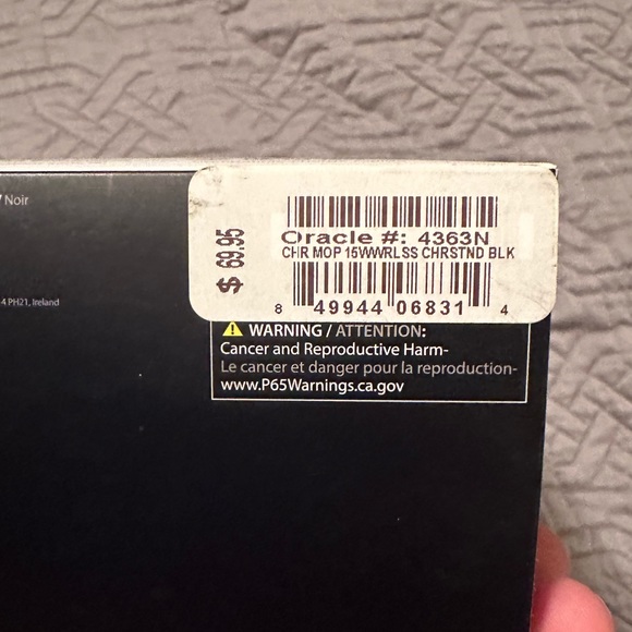 📱 mophie Universal Wireless Charging Stand - 15 Watt Fast Charger Black - Picture 3 of 6